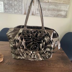 Valentino Garavani Petale Patent Leather Tote